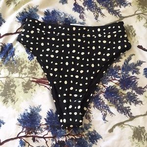 Dot Hi-rise Bikini Bottoms